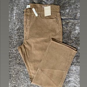 Madewell Straight Corduroy Jeans